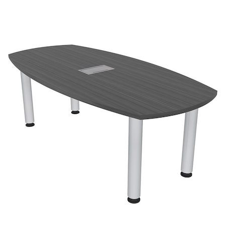 Skutchi Designs 33.5 in W, 59.5 in L, 29 in H, Engineered Wood Top, Grey H-ABOT-3460-PT-AN-EL